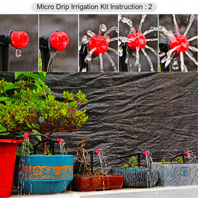 Micro Drip Irrigation Kit Instruction : 2